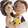 Figura de boda guiño
