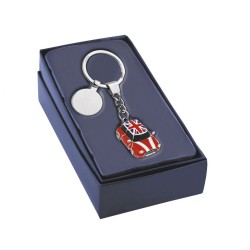 Llavero coche Mini bandera Reino Unido con caja
