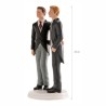 Figura novios boda gay con medidas