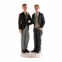 Figura novios boda gay