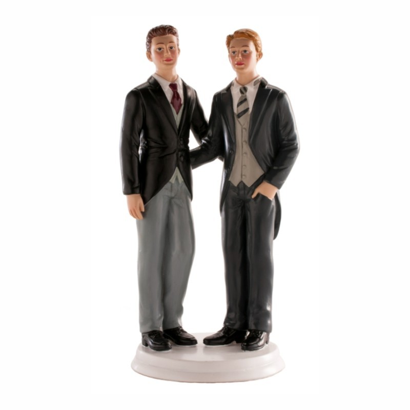 Figura novios boda gay